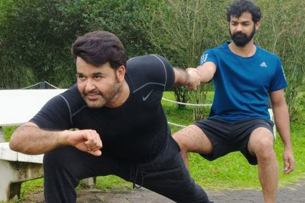 Mohan Lal Martial Art with Son Pranav