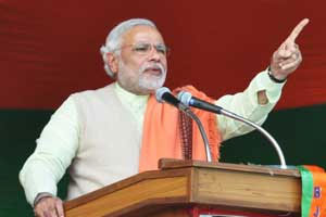 Modi congratulates Mamata, Jayalalithaa